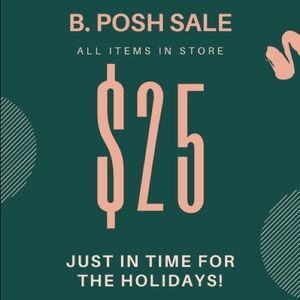 B. POSH HOLIDAY SALE